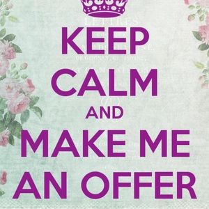 Offers Welcome! 😎
